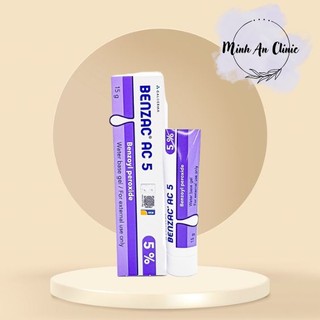 Kem hỗ trợ giảm mụn - Benzac AC 5 5% 15g [Chính hãng]