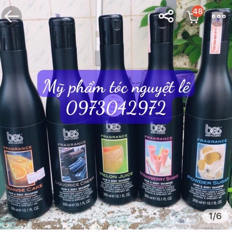 DẦU GỘI TRÁI CÂY SỨC SỐNG HÀNG NGÀY BES FRAGRANCE HƯƠNG BẠC HÀ 1000ML