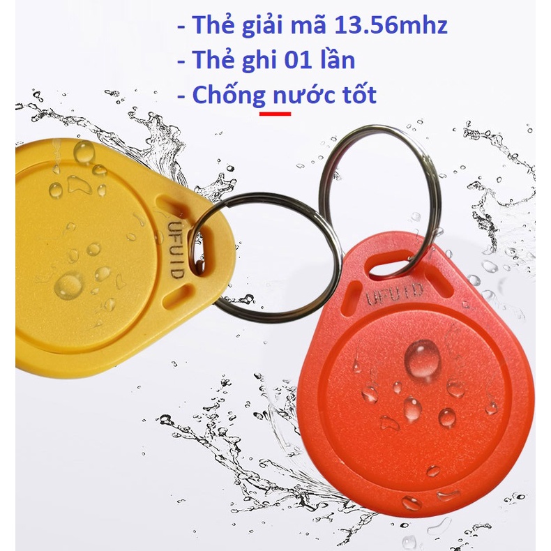 Thẻ Giải Mã UFUID 13.56Mhz Thẻ IC thang máy chống sao chép Thẻ IC chống che chắn Thẻ Ghi một lần