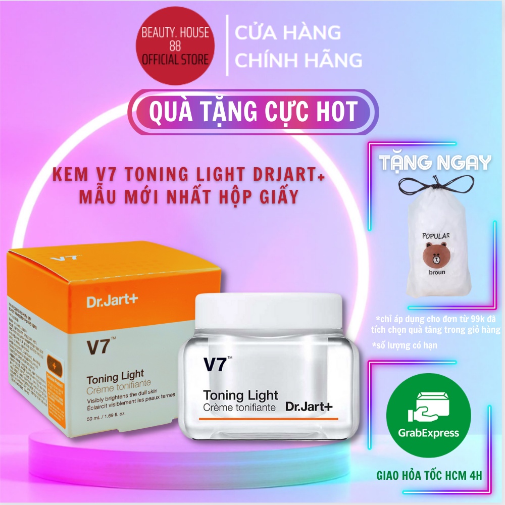 [Có sẵn] Chuẩn auth Kem Dưỡng Trắng Da V7 Toning Light chính hãng