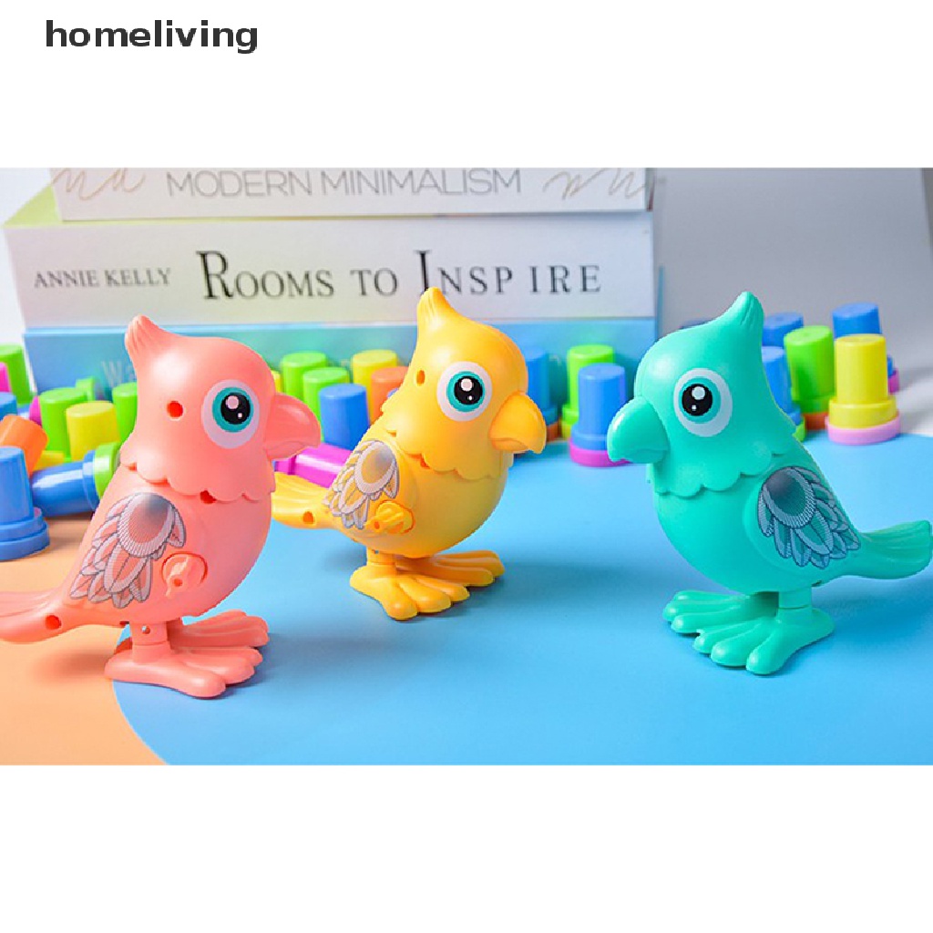 1 Đồ Chơi Lên Dây Cót Hình Con Vẹt Cho Trẻ Em