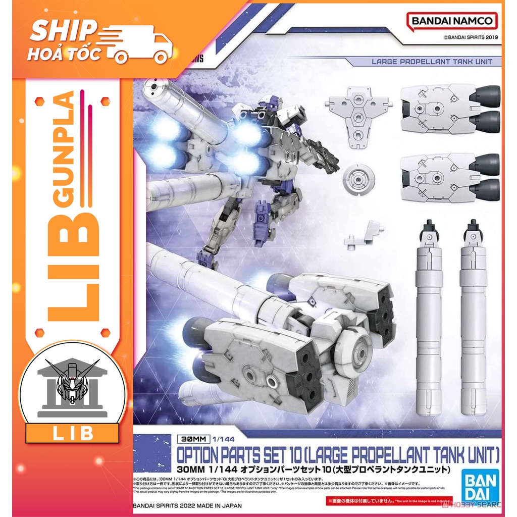 Mô hình lắp ráp Bandai 30MM Phụ kiện OPTION PARTS SET 10