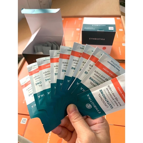 DUNG DỊCH TRẺ HOÁ LÀN DA, LÀM TRẮNG, GIẢM NÁM - GLUTATHION - CYMBIOTIKA