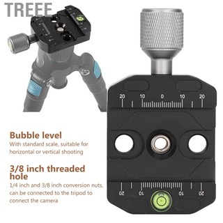 Treee Universal Quick Release Plate Tripod Ball Head Clamp SLR Camera QR Base Accessories