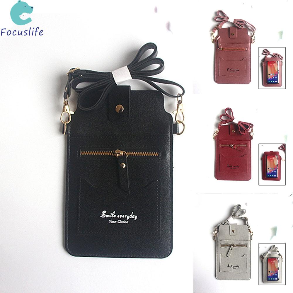 Hàng Mới Về [Hàng Mới Về] Ốp Điện Thoại Kiêm Ví Đeo Chéo Cho Nữ