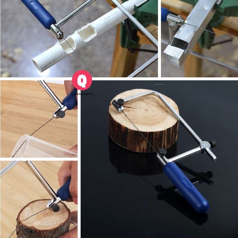 Cưa Gỗ Cầm Tay Mini, Cưa Lọng Cầm Tay ASB500 Chuyên Dụng Chất Lượng Tặng Kèm Lưỡi Cưa