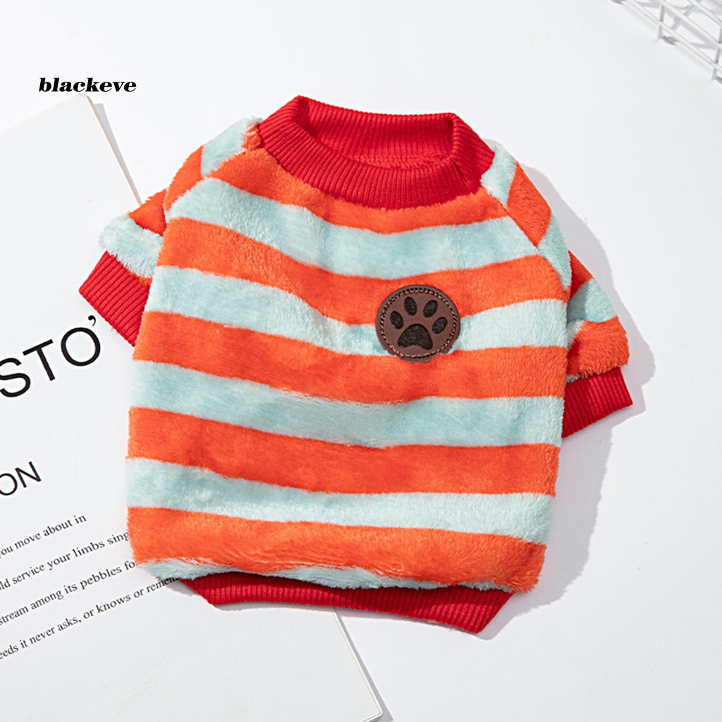 Áo Nỉ Thoáng Khí Họa Tiết Kẻ Sọc Dành Cho Thú Cưng
