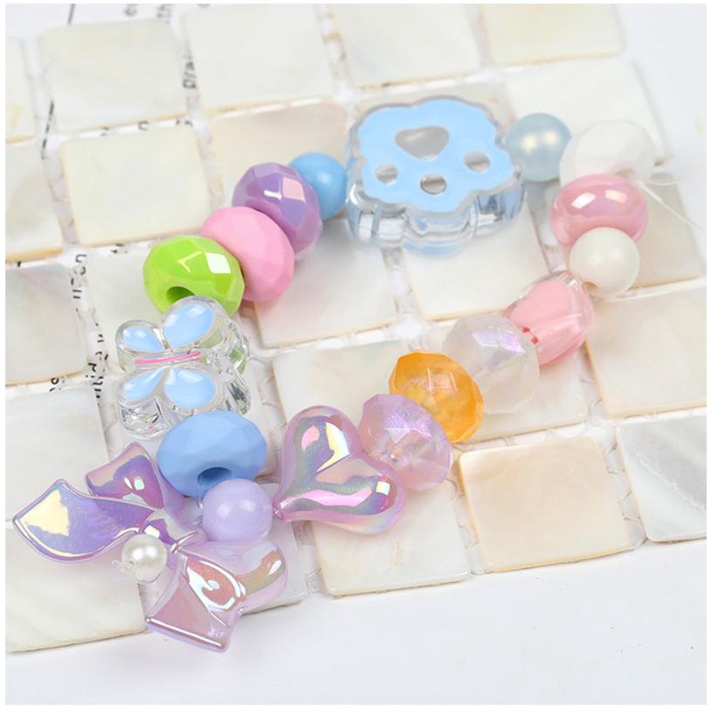 10 Hạt cườm ST.KUNKKA bằng acrylic 14mm làm trang sức/ trang trí điện thoại