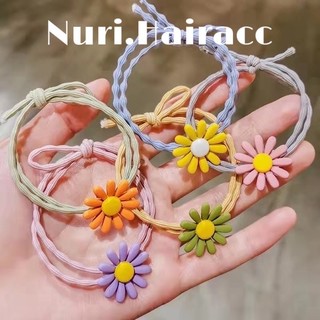 Dây buộc tóc hoa cúc dễ thương cho nữ