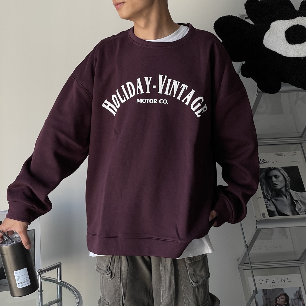 Áo Sweater HOLIDAY VINTAGE unisex nam nữ