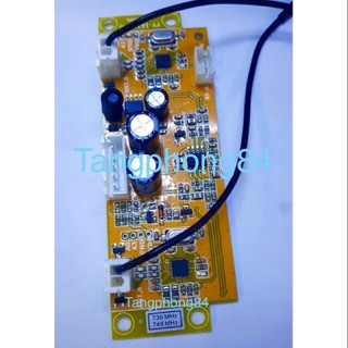 Mạch thu sóng micro UHF - tần số 730 - 749mhz - giá 1 board 280k