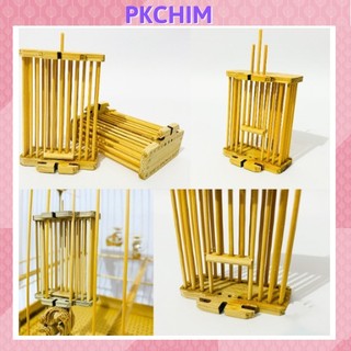 Rọ dế tre chim chào mào Pkchim,rõ dế cho chim khuyên phụ kiện lồng chim