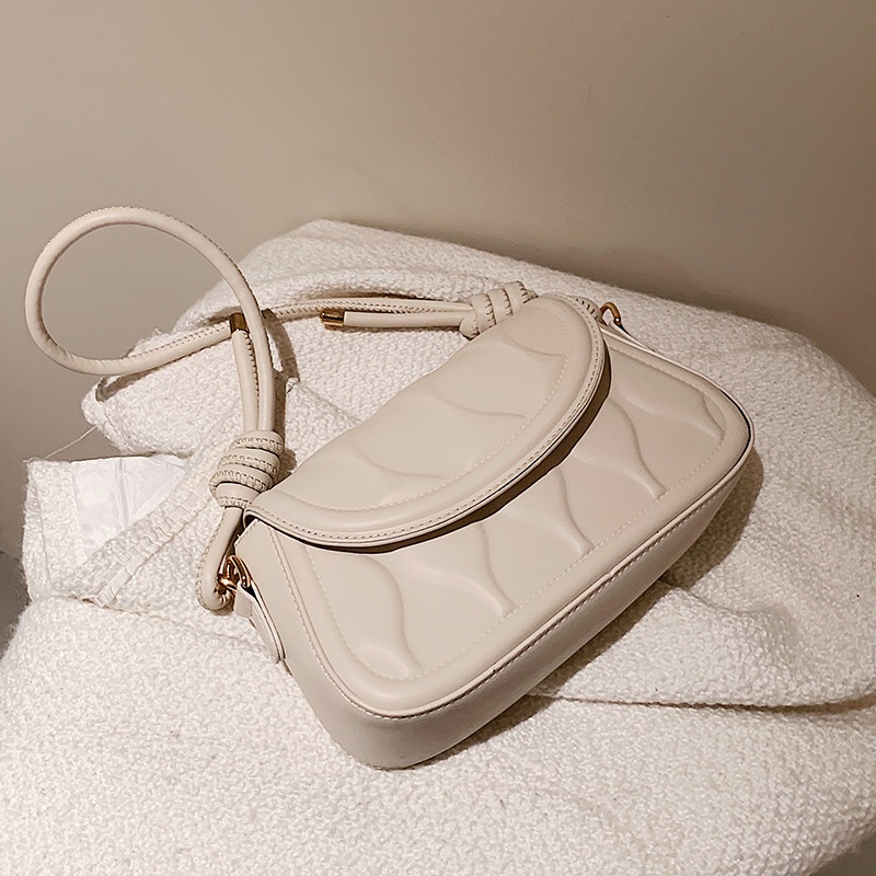 Túi Đeo Chéo Hình Vuông Cỡ Nhỏ Màu Đen Phong Cách Cổ Điển Thời Trang Cho Nữ