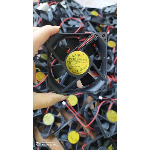 Quạt tản nhiệt AD0812HS-A70GL DC 12V 0.25A 80x80x25mm  PVN19576