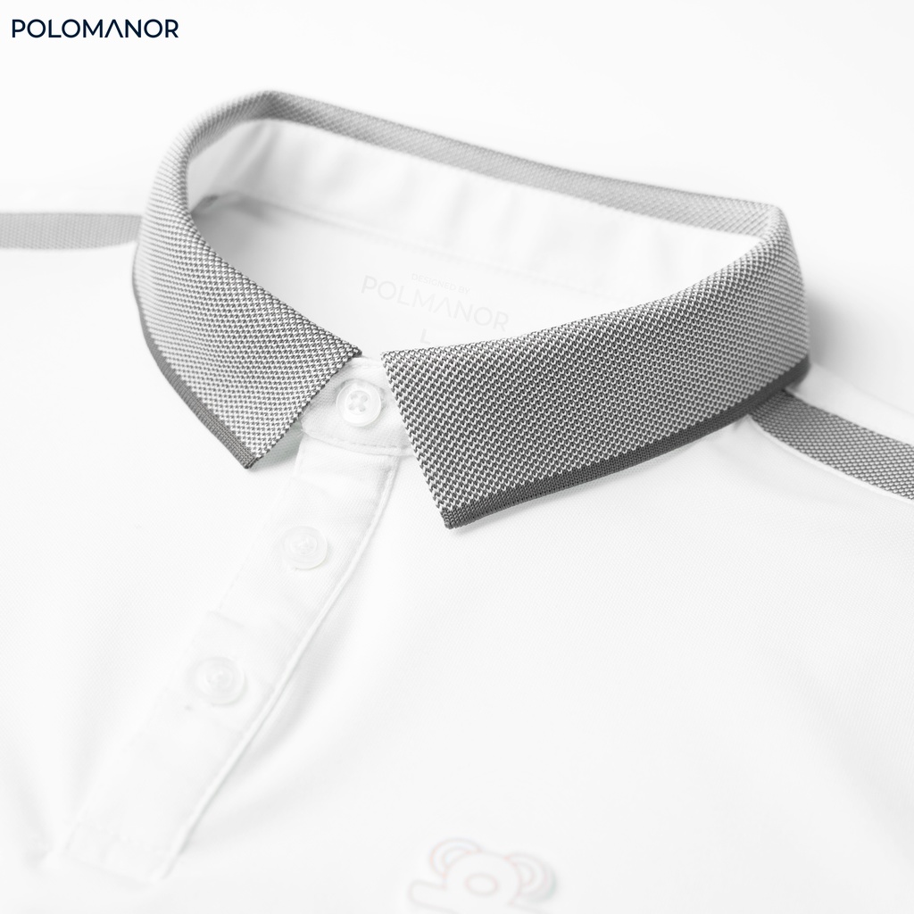 Áo Polo nam cổ bẻ BASICBEAR vải cá sấu Cotton CVC, nam tính, trẻ trung, thanh lịch - POLOMANOR