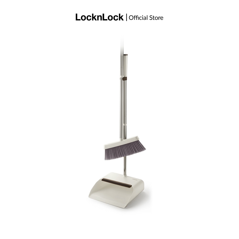 Bộ chổi quét nhà Lock&Lock, cây chổi 28x83cm, dụng cụ hốt 24.5x26x95cm - ETM465