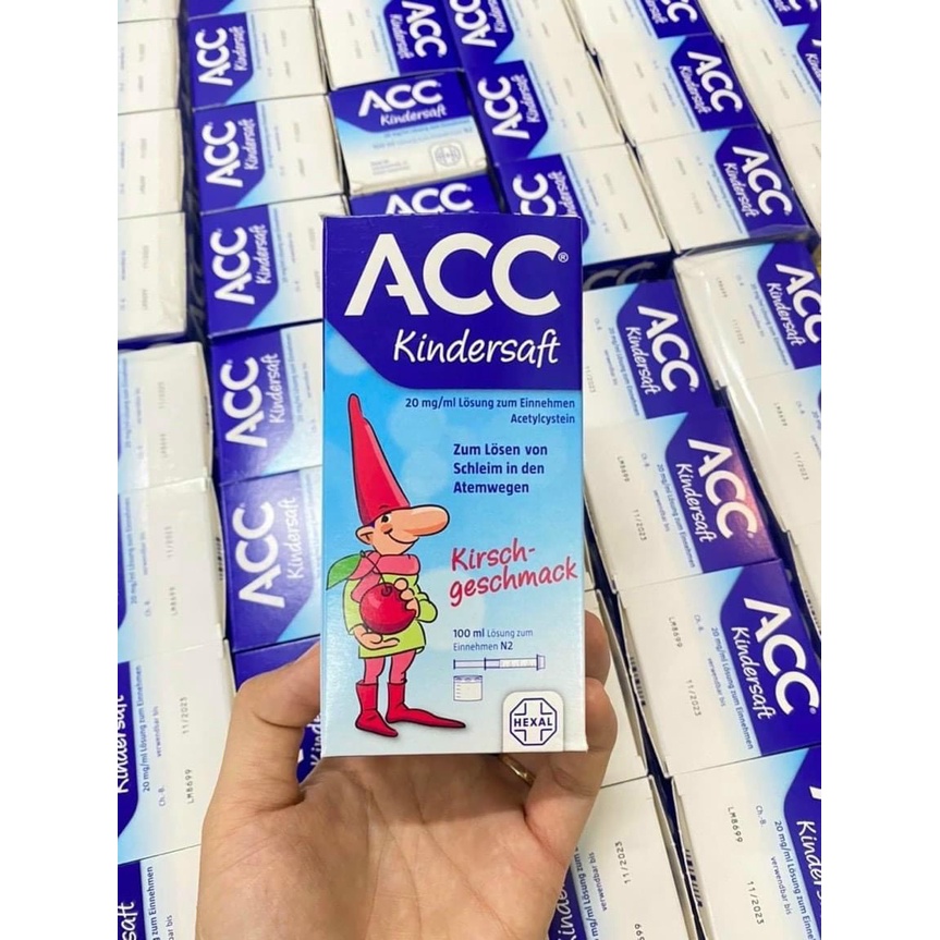 Siro Acc Kindersaft Của Đức 100ml, Giảm Ho Long Đờm Cho Bé