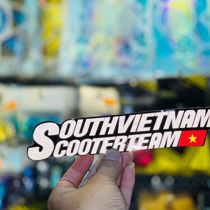 Tem Chữ South VietNam 18cm Phản Quang