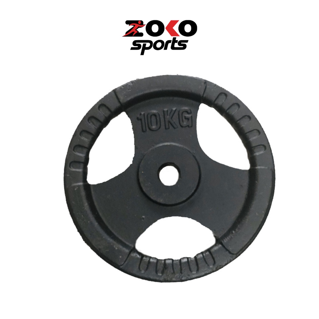 Tạ bánh gang tập gym 1kg, 2kg, 3kg, 5kg phi 30mm , đĩa tạ sắt tập tay Loại 1 giá rẻ - ZOKO SPORT