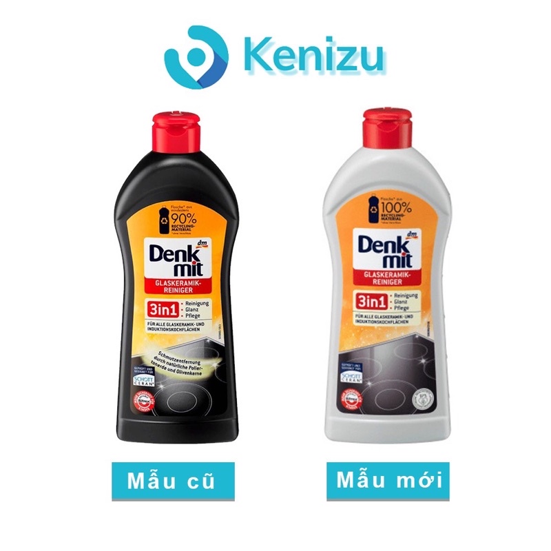 DUNG DỊCH VỆ SINH LAU BẾP TỪ, ĐIỆN, HỒNG NGOẠI DENKMIT 300ML