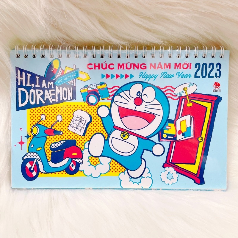 Lịch để bàn Doraemon 2023 (chính hãng)