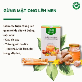 Gừng Mật Ong Trí Đức Ginger 275g –  Hỗ trợ tiêu hóa, giảm ho