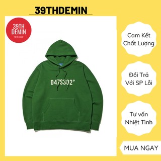 Áo hoodie street standard basic d47s302 logo xanh hottrend hàn quốc unisex