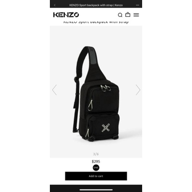 Balo và túi đeo chéo Kenzo về lại