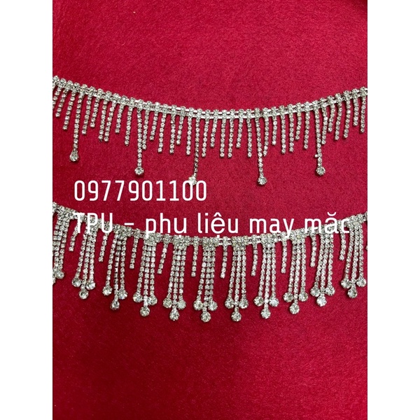 Dây xoàn trang trí , dây đá kết , giọt tua rua, giọt nước