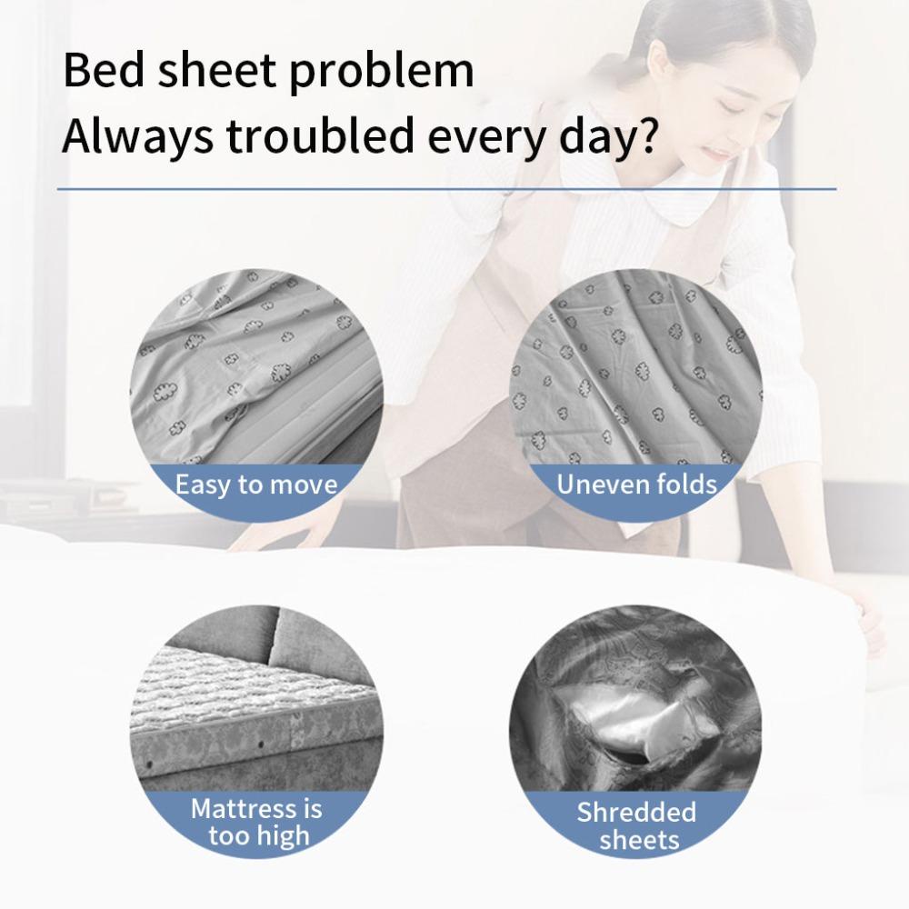 LANSEL 4 Kẹp Cố Định Ga Giường Tiện Lợi
