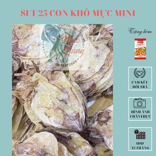 25 con Khô mực Mini Vũng Tàu ngon ngọt