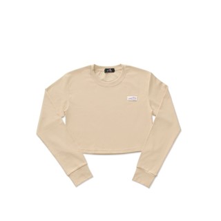 UPZ Áo Thun Croptop Tay Dài (3 Màu)