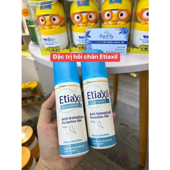 Xịt khử mùi hôi chân Etiaxil