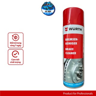 Chai xịt vệ sinh thắng ô tô - xe máy wurth brake cleaner no. 08901087