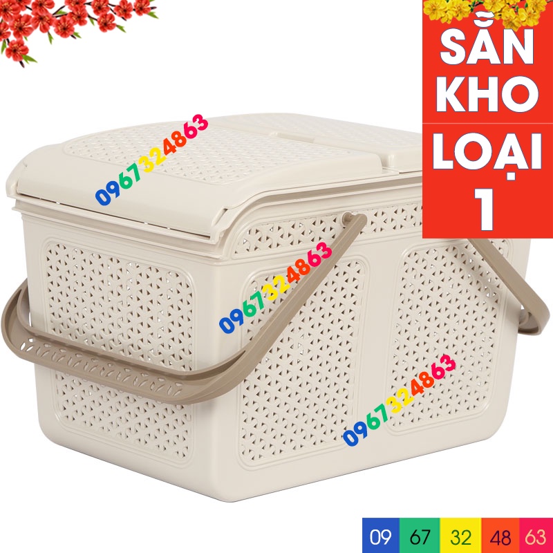 Làn đi sinh, giỏ đi sinh CAO CẤP SIZE VỪA cho mẹ và bé