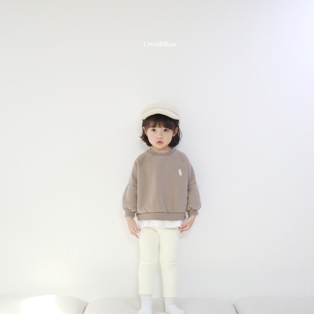 Lime&Blue Legging lót lông cho bé Hàn Quốc