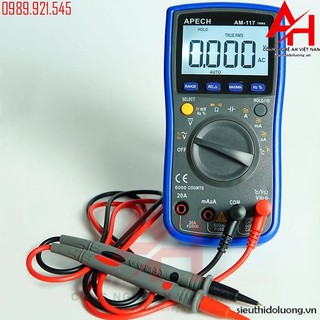 Apech am-117 đồng hồ vạn năng hiện số truerms apech am 117