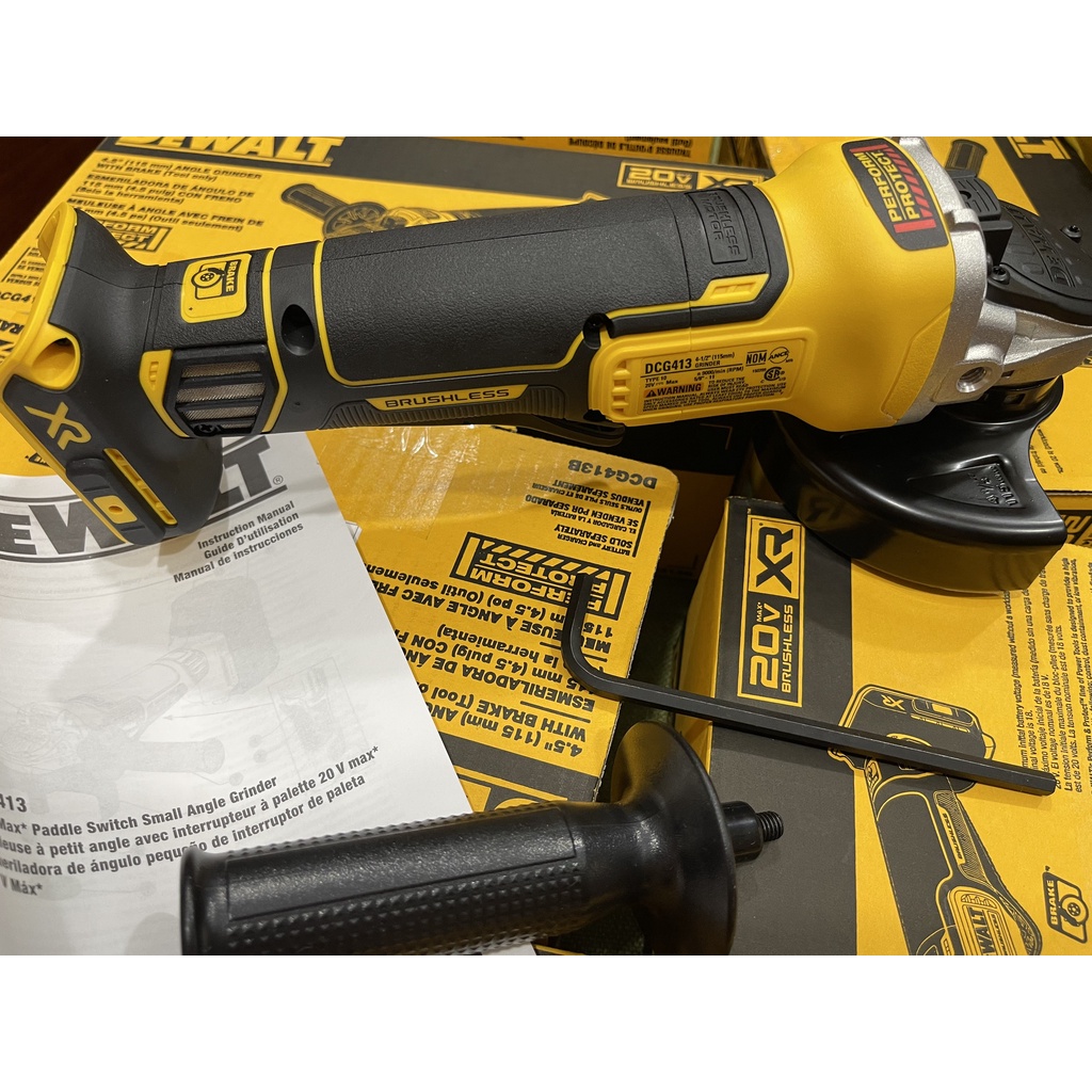 Máy mài pin Dewalt DCG413