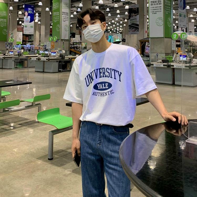 Áo thun Stee UNIVERSITY YALE Lion - Giá sỉ Unisex