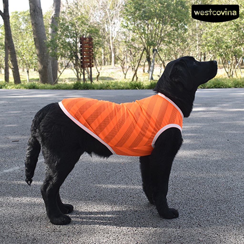 [COD]♘Áo Thun Thể Thao Dạng Lưới Thoáng Khí Cổ Tròn Dành Cho Cún Cưng