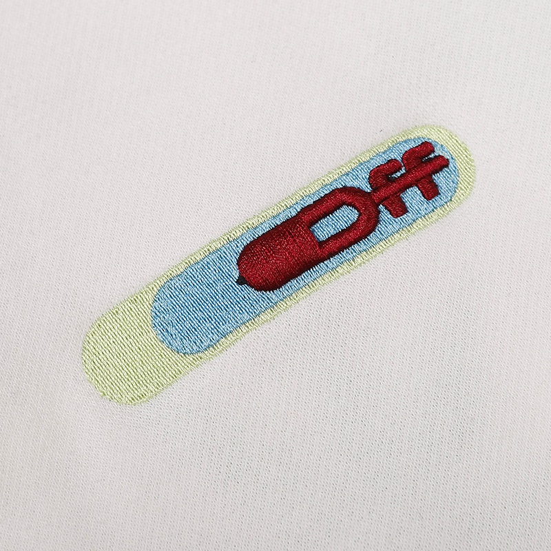 Áo Hoodie OFF White Thêu Hình Mũi Tên Thời Trang Cá Tính