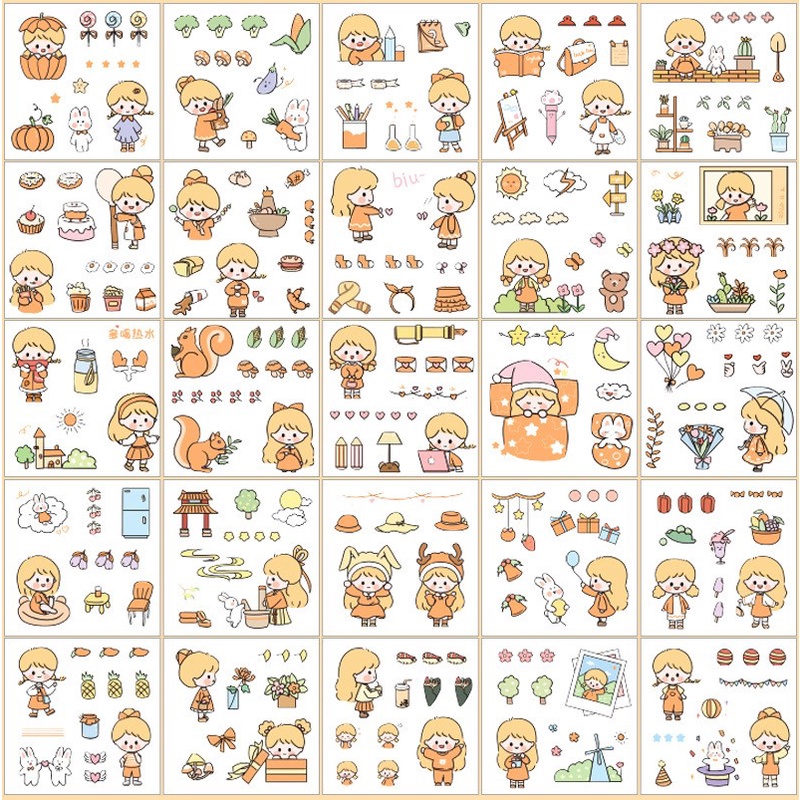 Sticker Cute Dán Sổ