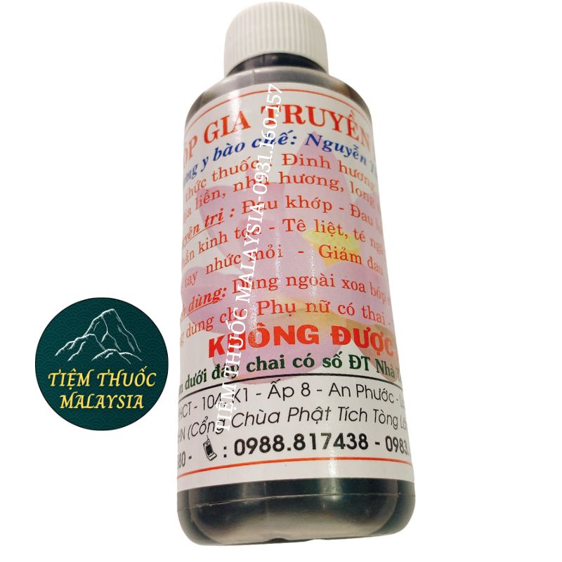 Dầu Xoa Bóp Gia Truyền Phật Quan Âm 100ml