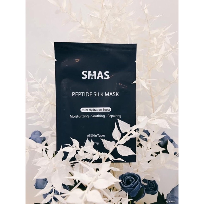 Mặt Nạ Peptide Smas Peptide silk Mask 24h Hydration Boost 25g