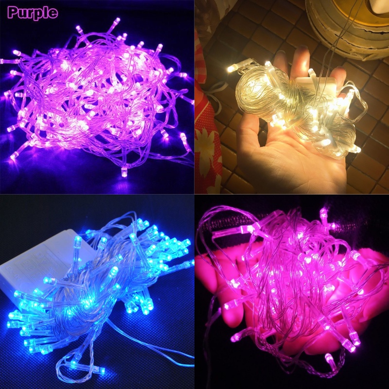 Đèn led màu tím, dây 4.5 mét, đèn trang trí phòng ngủ