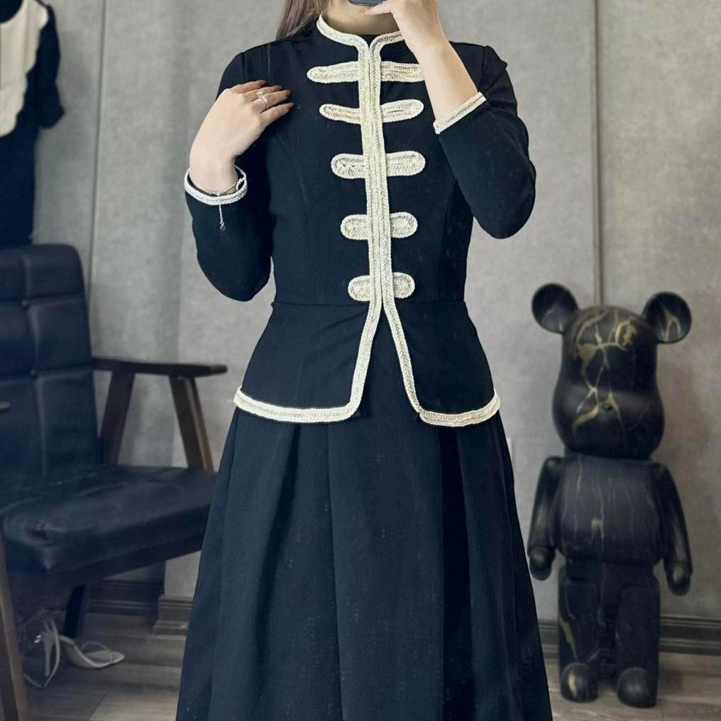 Váy tiểu thư cổ tàu t220