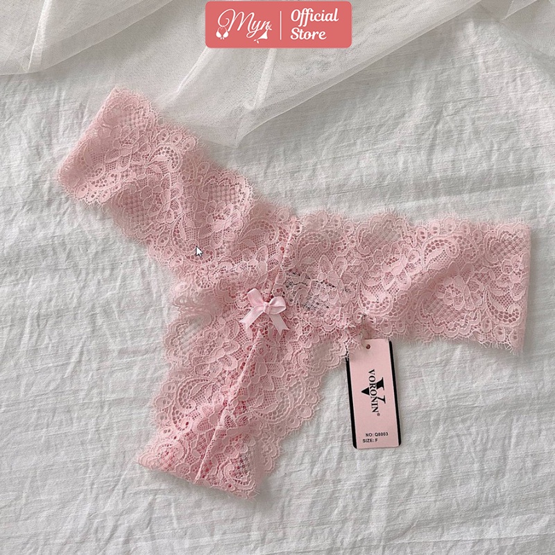 QUẦN LỌT KHE REN MỀM MỊN CHỮ T SANG CHẢNH GỢI CẢM