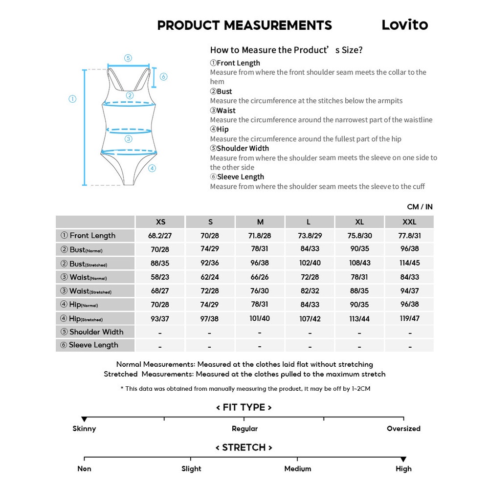 Lovito Đồng bằng một vai nữ một mảnh Sexy L33AD033 (Cam)