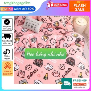 Ga trải giường bọc đệm cotton poly 1m2,1m5,1m6