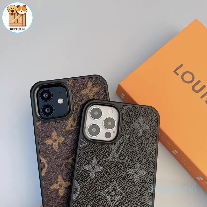 Ốp Điện Thoại Da Cao Cấp Chống Rơi Họa Tiết Hoa Cổ Điển Sang Trọng Cho IPhone 14 Plus 13 12 11 Pro Max XS Max XR X 8 7 Plus
